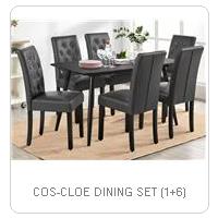 COS-CLOE DINING SET (1+6)